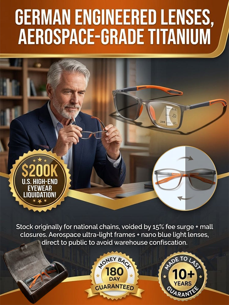 The End Of The "Glasses Juggle": How New Aerospace Smart-Lenses Restore HD Clarity In Seconds🕶️.