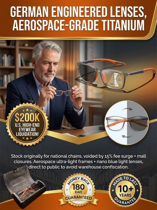 ✨ ✨The End Of The "Glasses Juggle": How New Aerospace Smart-Lenses Restore HD Clarity In Seconds🕶️