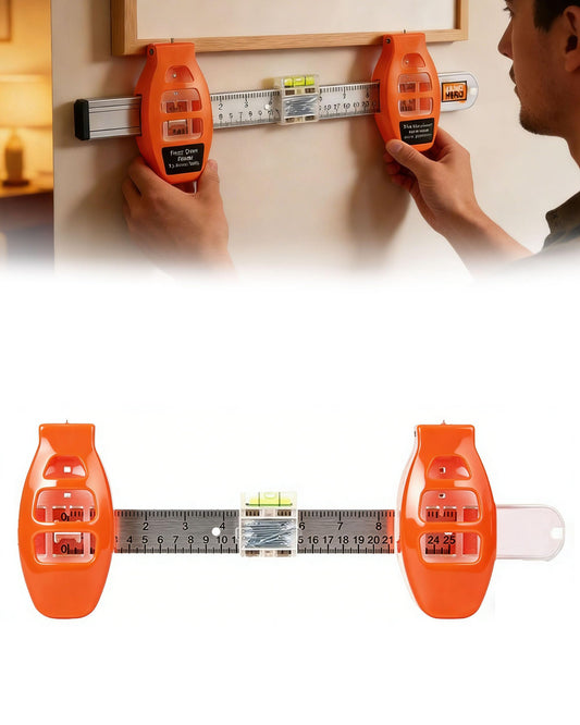 All-in-One Picture Hanging Tool with Built-in Level