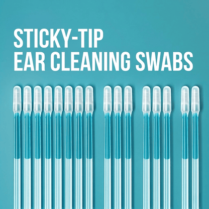 48-Piece Reusable Sticky-Tip Ear Cleaning Sticks