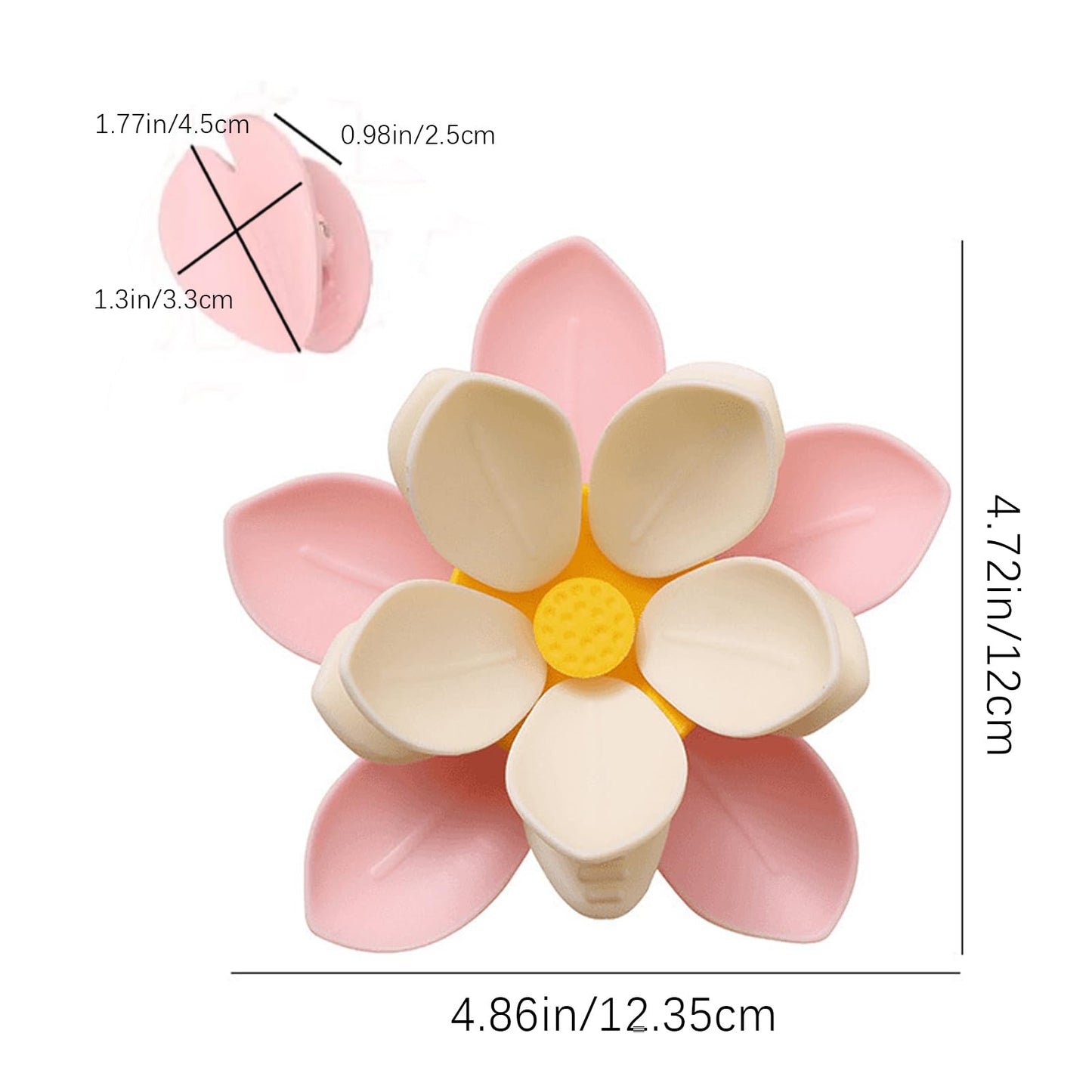 3D Sakura Magnetic Fridge Magnets & Bag Clips Set