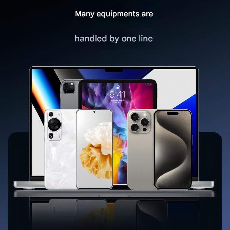 240W Foldable Stand Fast Charging Cable