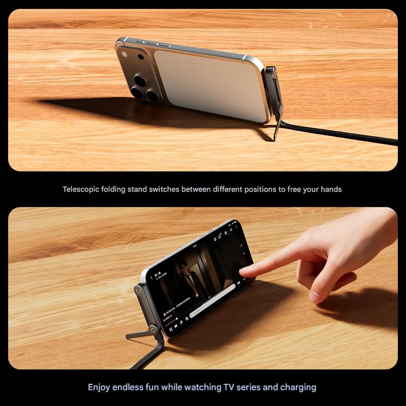 240W Foldable Stand Fast Charging Cable