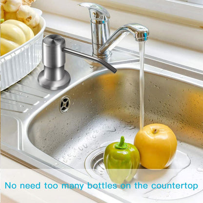 Built-in Sink Soap Dispenser with Extension Tube Kit