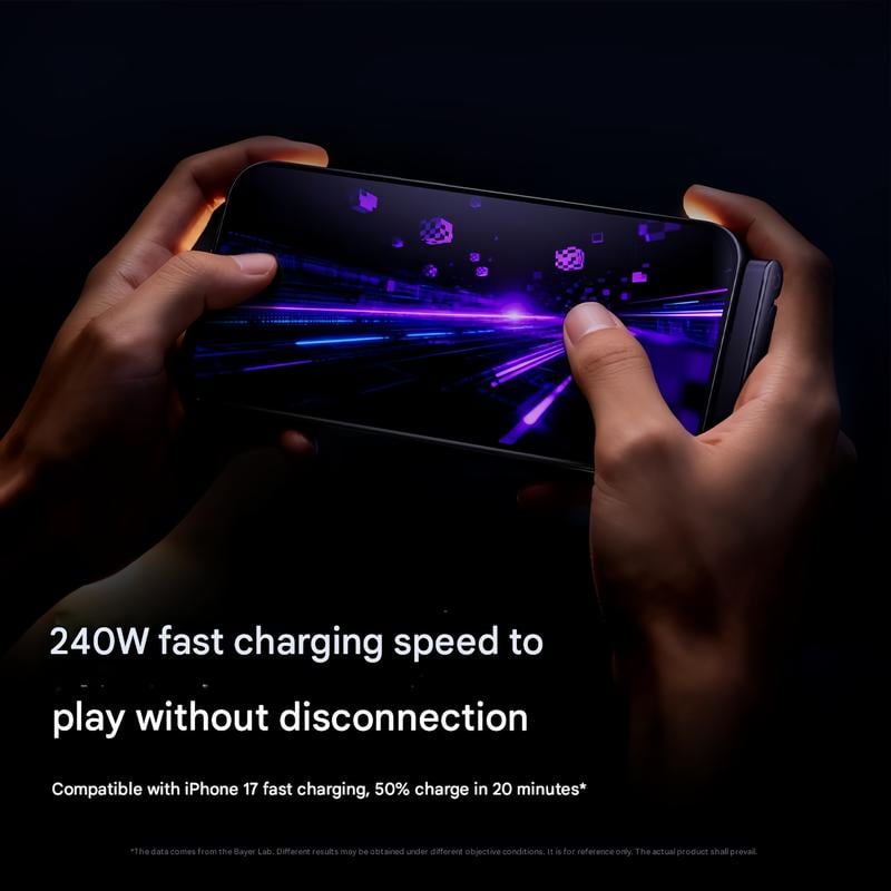 240W Foldable Stand Fast Charging Cable