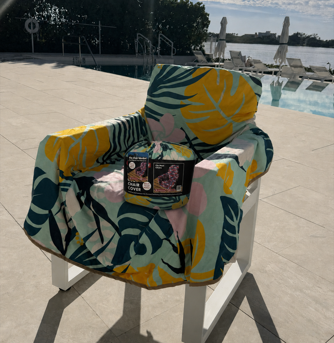 The Beach Towel Chair Blanket™