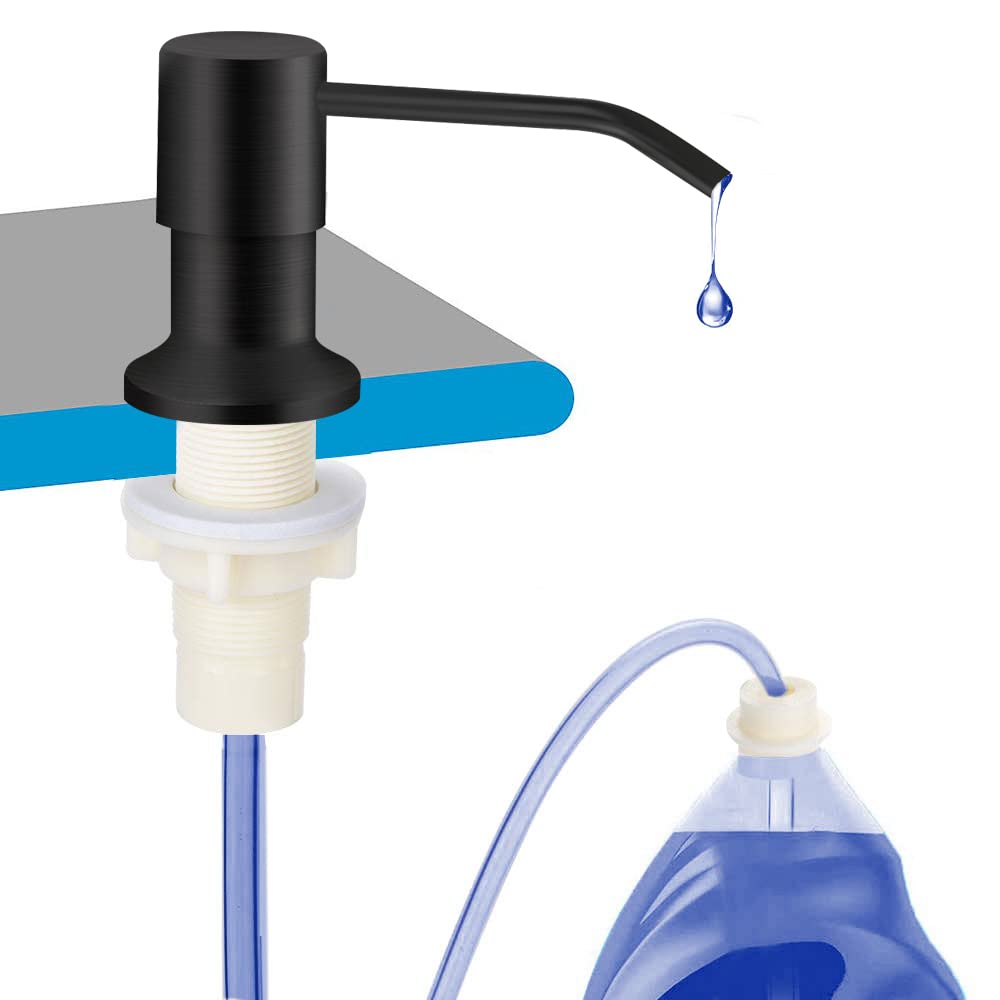Built-in Sink Soap Dispenser with Extension Tube Kit