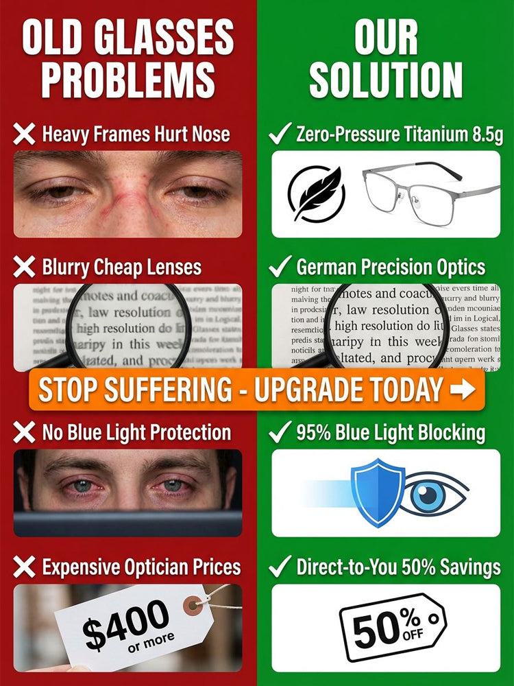 The End Of The "Glasses Juggle": How New Aerospace Smart-Lenses Restore HD Clarity In Seconds🕶️.