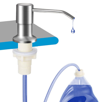Built-in Sink Soap Dispenser with Extension Tube Kit