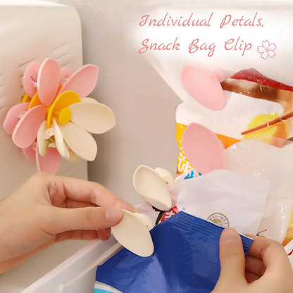 3D Sakura Magnetic Fridge Magnets & Bag Clips Set