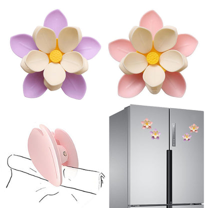 3D Sakura Magnetic Fridge Magnets & Bag Clips Set